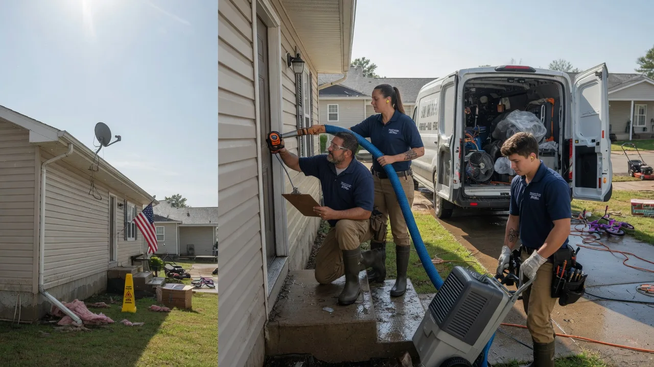 Ceiling Water Damage Restoration in Hamilton, TX near me